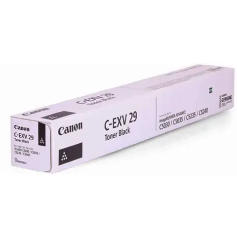 Toner Canon C-EXV29 Black do kopiarek (Oryginalny) [36k]